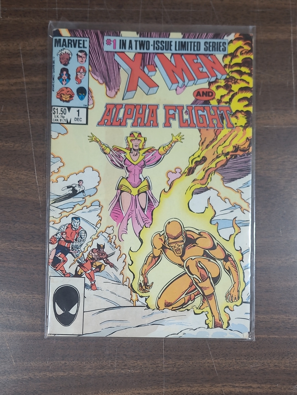 Marvel X-Men and Alpha Flight Comic Book #1 December 1985